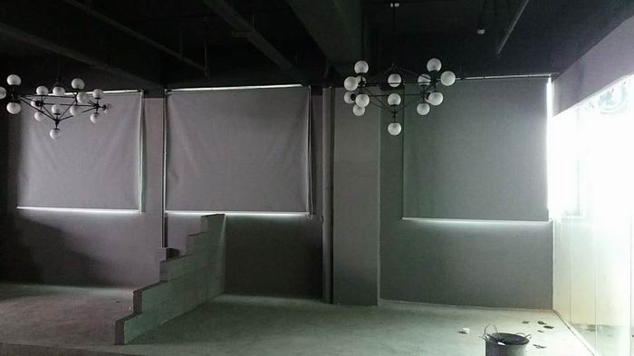 佛山南海區里水大沖廠房遮光窗簾工程案例