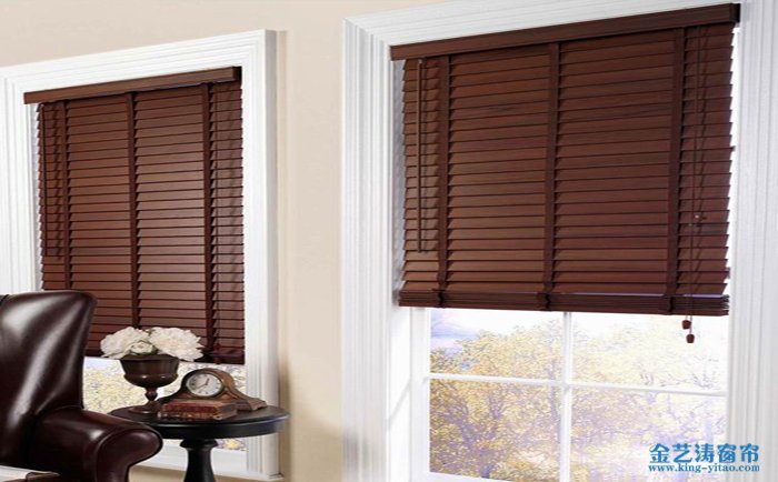 佛山木百葉窗簾生產廠家:銀河窗簾