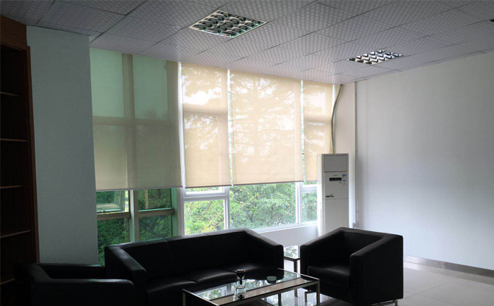 禪城區季華二路火炬創意園辦公室窗簾定做工程