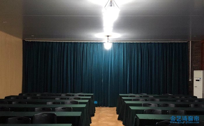 佛山第一中學(xué)電動窗簾_電動幕布工程案例 佛山電動窗簾_電動幕布工程