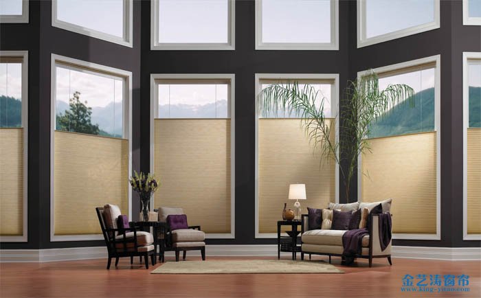 辦公室落地窗簾設計有什么技巧 布藝簾